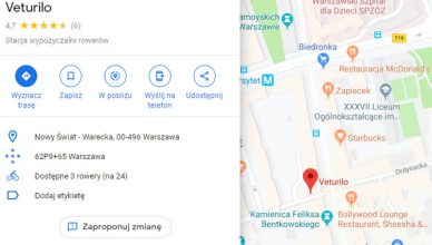 google maps veturilo